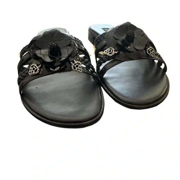 BRIGHTON Opera Black Women's Sandals - Picture 2 of 9